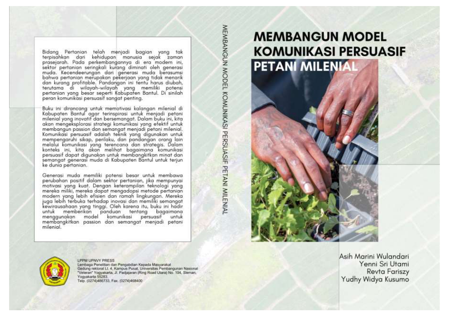 Cover Buku Membangun Komunikasi Persuasif Petani Milenial
